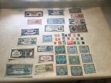 40 WW2 BILL Philippines Victory Peso Japan USA  France Germany Occupation  STAMP picture