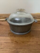 Guardian Service Vintage Hammered Aluminum Pot With Glass Lid picture