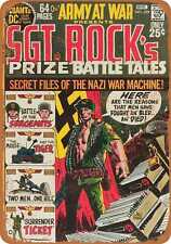 Metal Sign - 1971 Sgt. Rock's Battle Tales -- Vintage Look picture