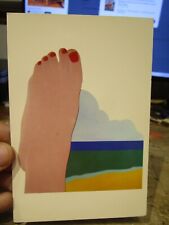 Y2 OHIO Postcard CINCINNATI ART MUSEUM Tom Wesselmann Seascape #21 Foot Fetish picture