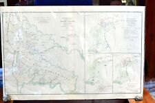 1895 Original Reprint of 1862 Map from The Official Records Richmond/Williamsbur picture