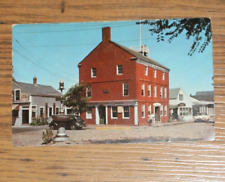 1967 Vintage Postcard: The Pacific Club (Old Custom House), Natucket, Mass picture