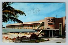 Key West FL-Florida, Blue Marlin Hotel, c1955 Vintage Souvenir Postcard picture