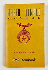 1962 Jaffa Temple AAONMS Freemasons Vintage Mini Yearbook Shrine Pennsylvania picture