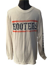 VTG HOOTERS Lslv Tee Tampa/Clearwater Orig/official Licsened. RARE SLV Print LG picture