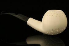 Tomato Block Meerschaum Pipe with fitted case 11853r picture