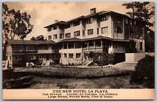 Vtg Carmel by the Sea California CA Hotel La Playa 1910s View Albertype Postcard picture