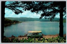 Tennessee TN - Watauga Lake And Watauga Dam - Vintage Postcard - Unposted picture