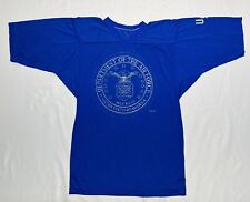 U.S. Air Force Military Blue Men’s Short Sleeve Jersey 1995 Vintage Sz S picture