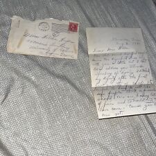 Antique 1921 Letter from Kerrville TX to Women’s Building at University Of Texas picture