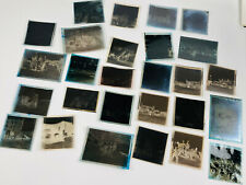 Lot (27) RARE Candid Circus Photo Negatives Carnival Clowns Elephants Tent WOW picture