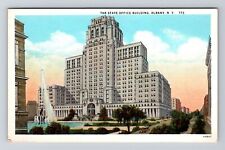 Albany NY-New York, State Office Building Vintage Souvenir Postcard picture