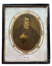1860’s Dr Martin Luther Original Photo Framed Original rare photograph 13”frame picture