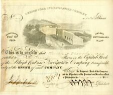 Lehigh Coal and Navigation Co. - Stock Certificate - Mining Stocks picture