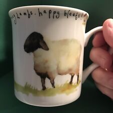 Kent Pottery Farm Animal Mug Bouncy Lambs Happy Bleats  Lazy Days Snoozing Sheep picture