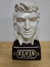 Vintage Elvis 1977 McCormick  Whiskey Decanter Bust Limited Edition 10” Empty  picture