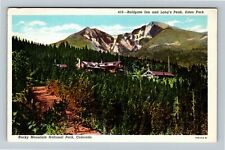 Estes Park CO-Colorado, Baldpate Inn, Long's Peak, Antique Vintage Postcard picture