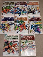 Official Handbook of the Marvel Universe Deluxe Vol 2 #3-14 (Lot of 8) SEE DESCR picture