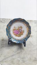 Antique Blue Limoges Porcelain Collection Platter for Lovers of Romeo and Juliet picture