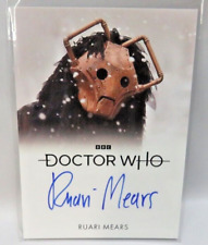 2023 Doctor Who Series 1 -4 Card Autographed by Ruari Mears as Cybershade card picture
