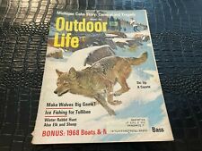 JANUARY 1968 OUTDOOR LIFE vintage hunting & fishing magazine picture