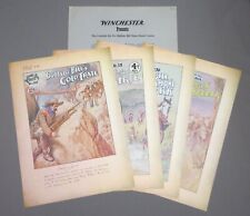 WINCHESTER PRESENTS: BUFFALO BILL DIME NOVEL COVERS - SET B (4 Posters) 1978 picture