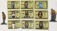 HOMIES MONEY Set of 9 + 2 HOMIES, RETIRED OOP 2003 Vending Machine Stickers  picture