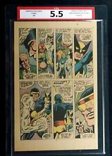 X-Men #94 CPA 5.5 Single page #6 New X-Men Team Begins Early Wolverine app. picture