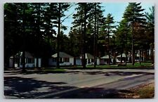 Hinckley's Dreamwood Motor Court Bar Harbor Maine ME Chrome c1950 Postcard picture