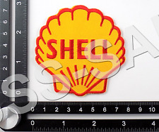 SHELL EMBROIDERED PATCH IRON/SEW ON ~3