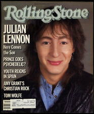 ROLLING STONE 6/6 1985 Julian Lennon Prince Tom Wolfe Amy Grant AG Meese picture
