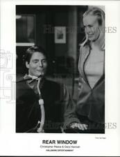 1998 Press Photo Christopher Reeves Daryl Hannah star in Rear Window - cvp51293 picture