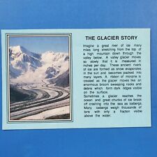 The Glacier Story Chrome Divided Back Postcard Alaska Joe picture