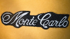 Vintage Monte Carlo patch, Chevrolet Monte Carlo patch, Chevy picture