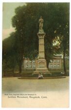 Postcard - Naugatuck, Connecticut. GAR Soldiers Monument - 1905 picture