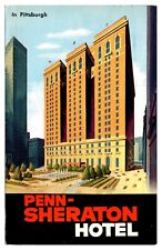 VTG Penn-Sheraton Hotel, Exterior, Pittsburgh, PA Postcard picture