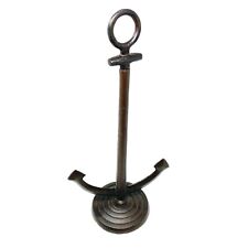 Antique Cast Iron Anchor & Hook Decorative Collectible, 20 in Length picture