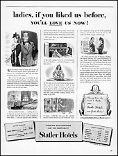 1941 Statler Hotels Hotel William Penn New York City vintage art print ad adl38 picture