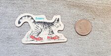 Friskies Cat Walking Refrigerator Magnet Novelty Advertising  picture