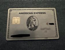 American Express Platinum Metal Card. Canceled Card. Collectible picture