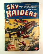 Sky Raiders Pulp Oct 1943 Vol. 1 #6 VG picture