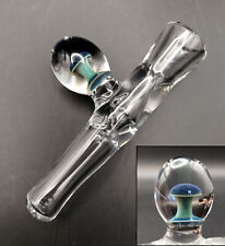 Extra Thick Glass Mushroom Chillum Pipe - Handmade in USA Subconscious Design picture