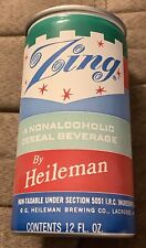 Zing by King Nonalcoholic Cereal Beverage ALUMINIUM 12 oz beer can picture
