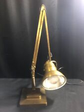 Antique Pottery Barn Solid Brass Lamp-Portable Luminaire Lamp. 22