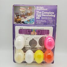 Vintage Mr. Eggs Neighborhood Complete Easter Egg Decorating Kit, #44307 NIP picture