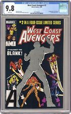 West Coast Avengers #2 CGC 9.8 1984 4371766002 picture