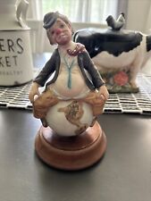Still Working Vintage Albert Price Clown On The World Musical Rotating Clown picture