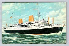 MS Europa Cruise Ship, North German Lloyd, Transportation, Vintage Postcard picture