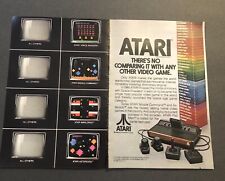 1980’s Atari Game System TV Guide Magazine Print Ad picture