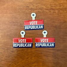 Vintage vote republican pin picture